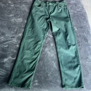 Green jeans
